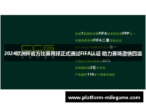 2024欧洲杯官方比赛用球正式通过FIFA认证 助力赛场激情四溢 2024欧洲杯官方比赛用球正式通过FIFA认证 助力赛场激情四溢